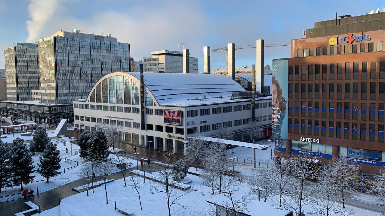 2Ndhomes Luxury 1Br Kamppi Center Apartment With Sauna And Big Terrace Helsingfors Exteriör bild
